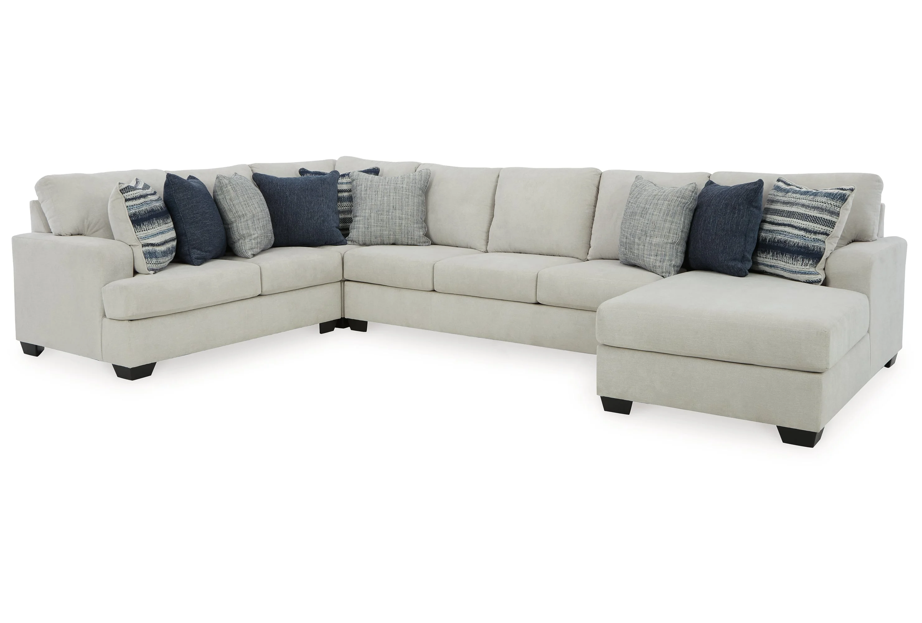 Benchcraft by Ashley Lowder 13611S8 4Piece Sectional with Chaise