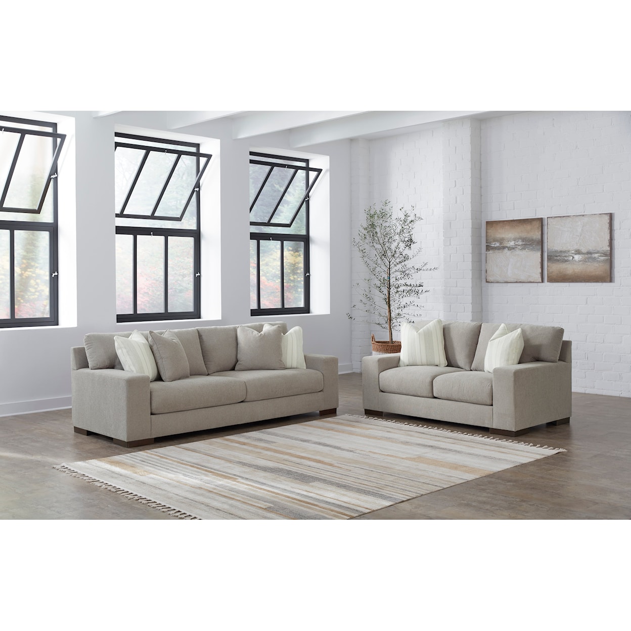 Signature Design by Ashley Maggie 2-Piece Living Room Set