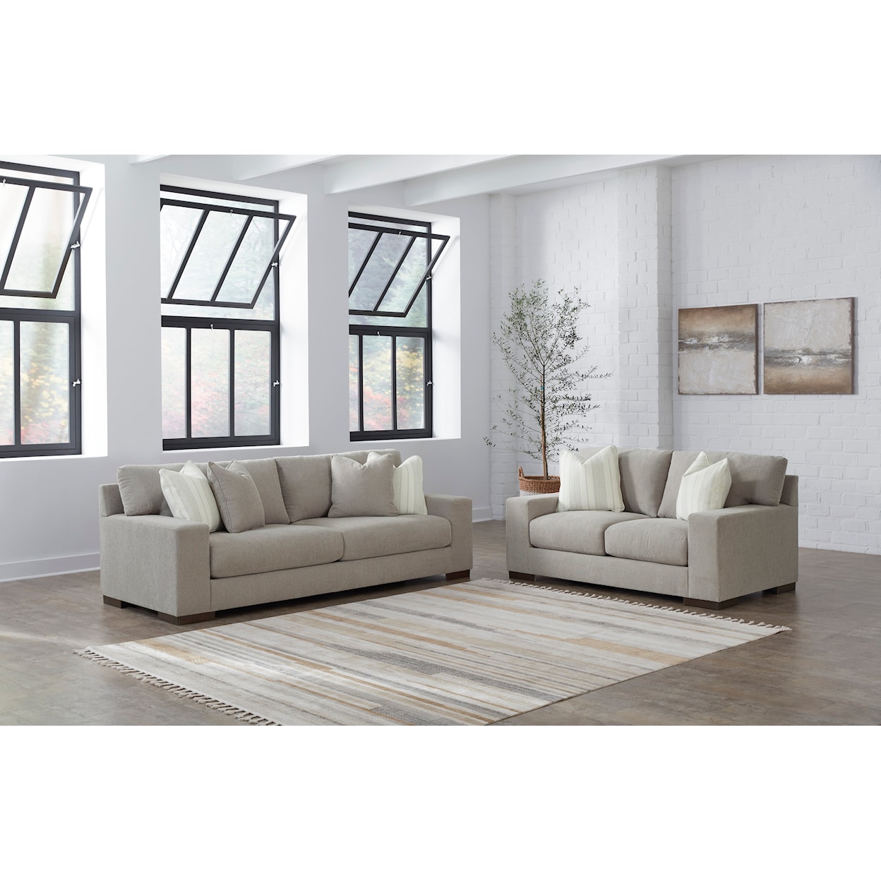 Signature Design by Ashley Maggie Living Room Set