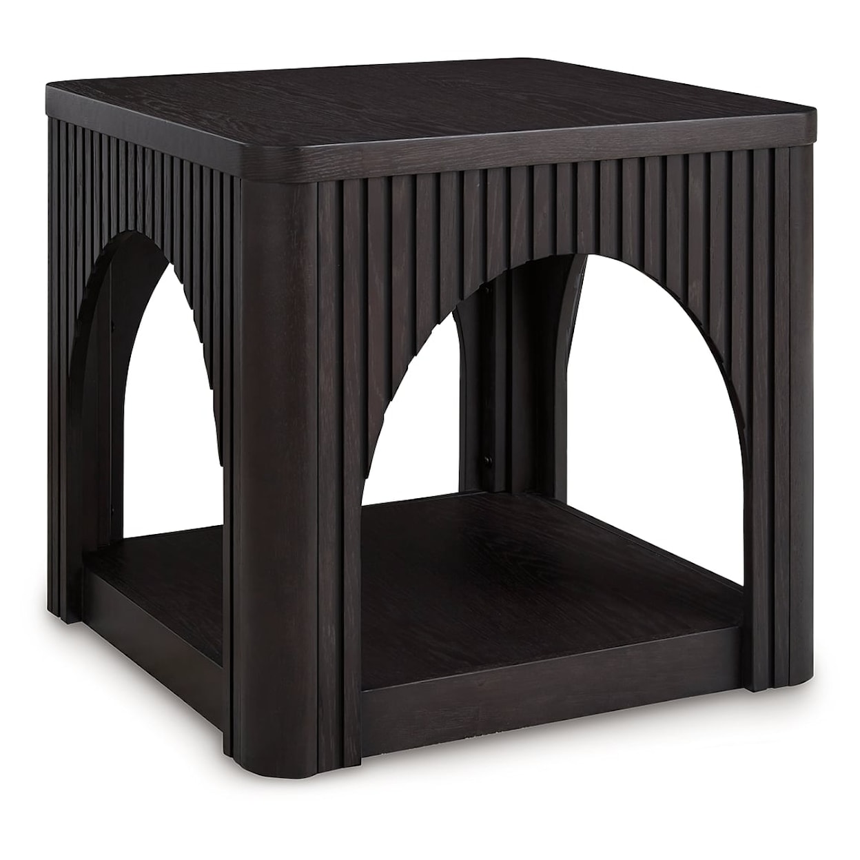 Signature Yellink Square End Table