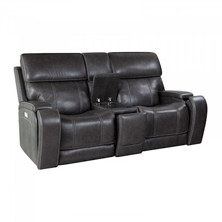 Power Reclining Loveseat with Console