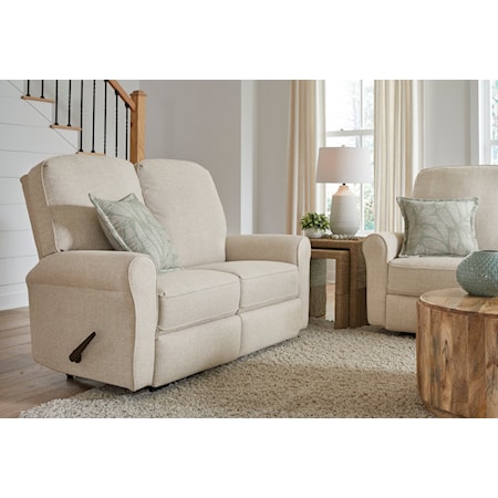 Manual Reclining Space Saver Loveseat