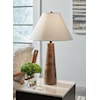 Signature Danset Wood Table Lamp