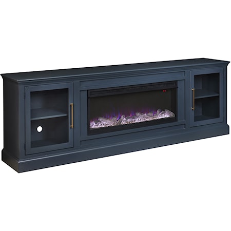 98&quot; Fireplace Console