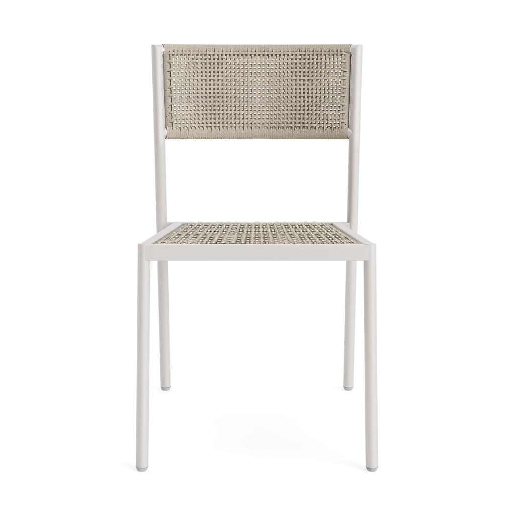 Woven Stacking Dining Side Chair