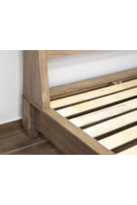 Pre-installed slat system means no box spring is required