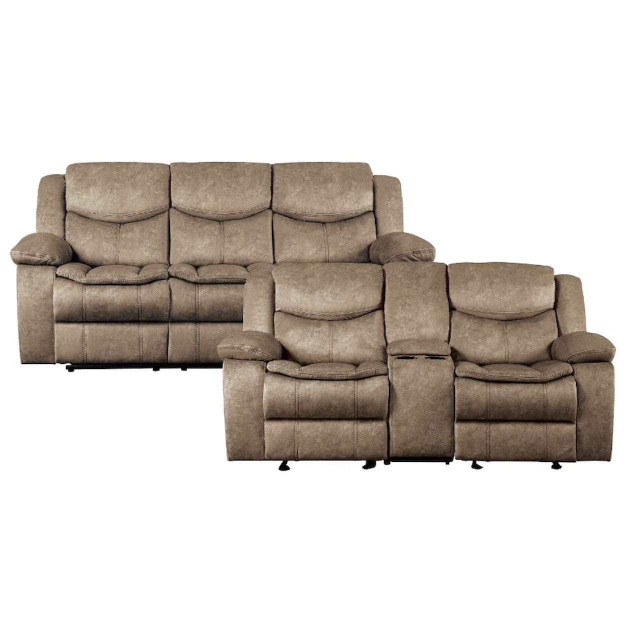 Homelegance Furniture Bastrop 2-Piece Living Room Set