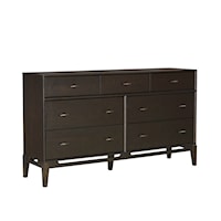 Transitional 7-Drawer Dresser with Removable Jewelry Tray