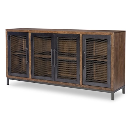 4-Door Credenza