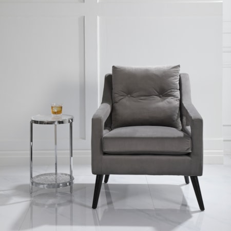 O&apos;Brien Gray Armchair