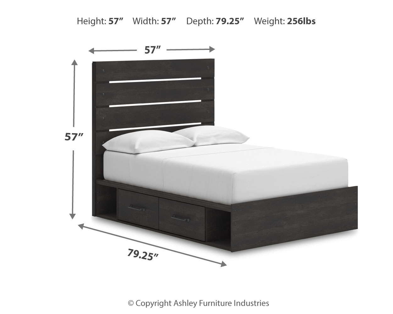 Signature Design by Ashley Delmorta Full Panel Bed