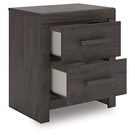 2-Drawer Nightstand