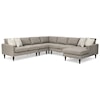 Bravo Furniture Trafton 6-Seat Sectional Sofa w/ RAF Chaise