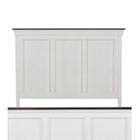 Cottage King Panel Headboard with Bead Molding