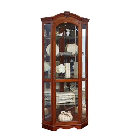 Corner Curio Cabinet