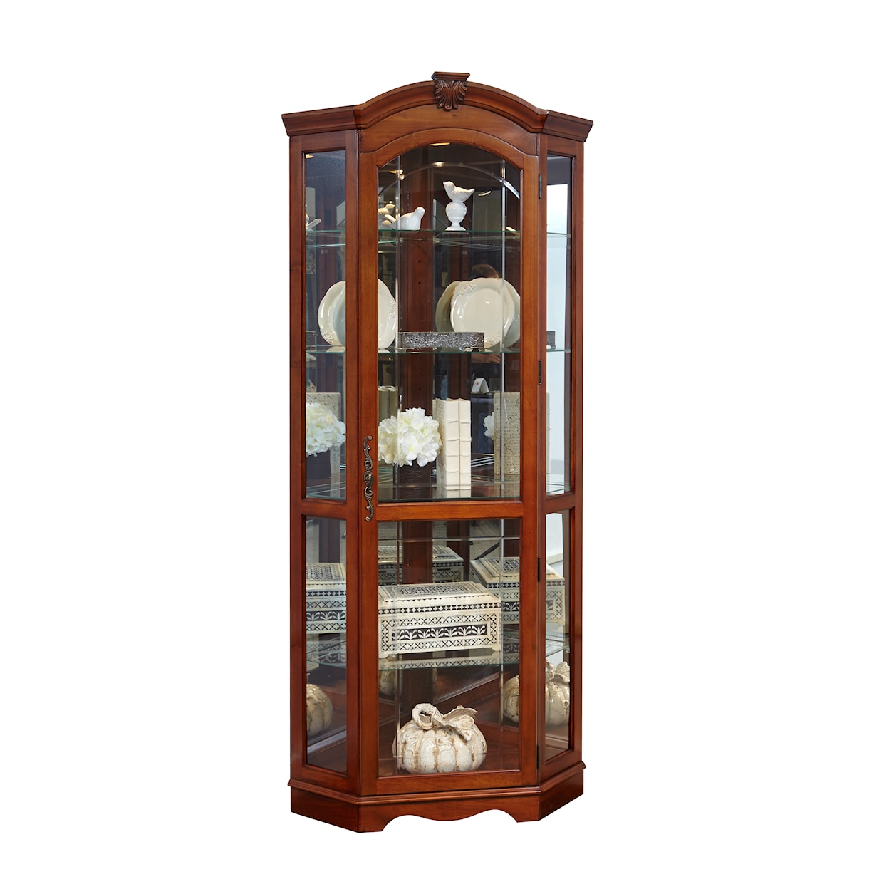 Pulaski Furniture Curios Corner Curio Cabinet