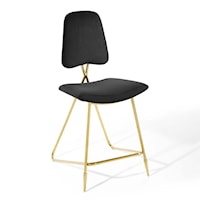 Performance Velvet Counter Stool