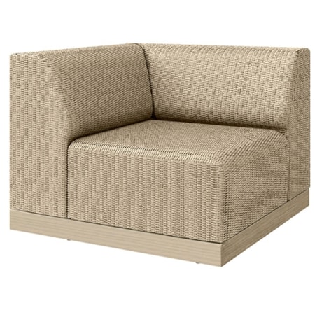 Padded Corner Seat Section