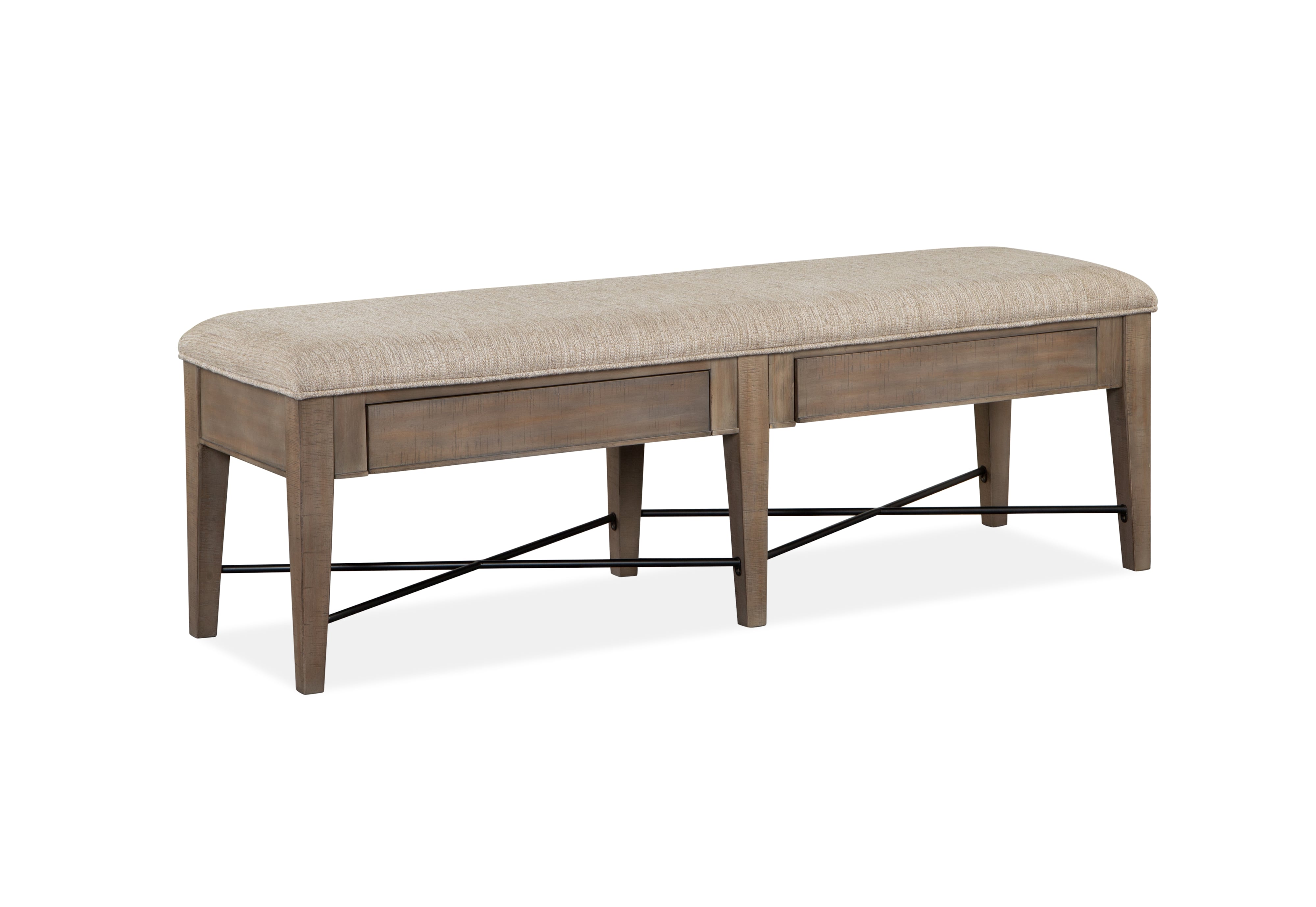 Sharon Paxton Place Bench with Upholstered Seat