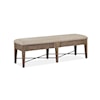 Magnussen Home Paxton Place Dining Bench with Upholstered Seat