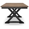 Signature Design Wildenauer Rectangular Dining Room Extension Table