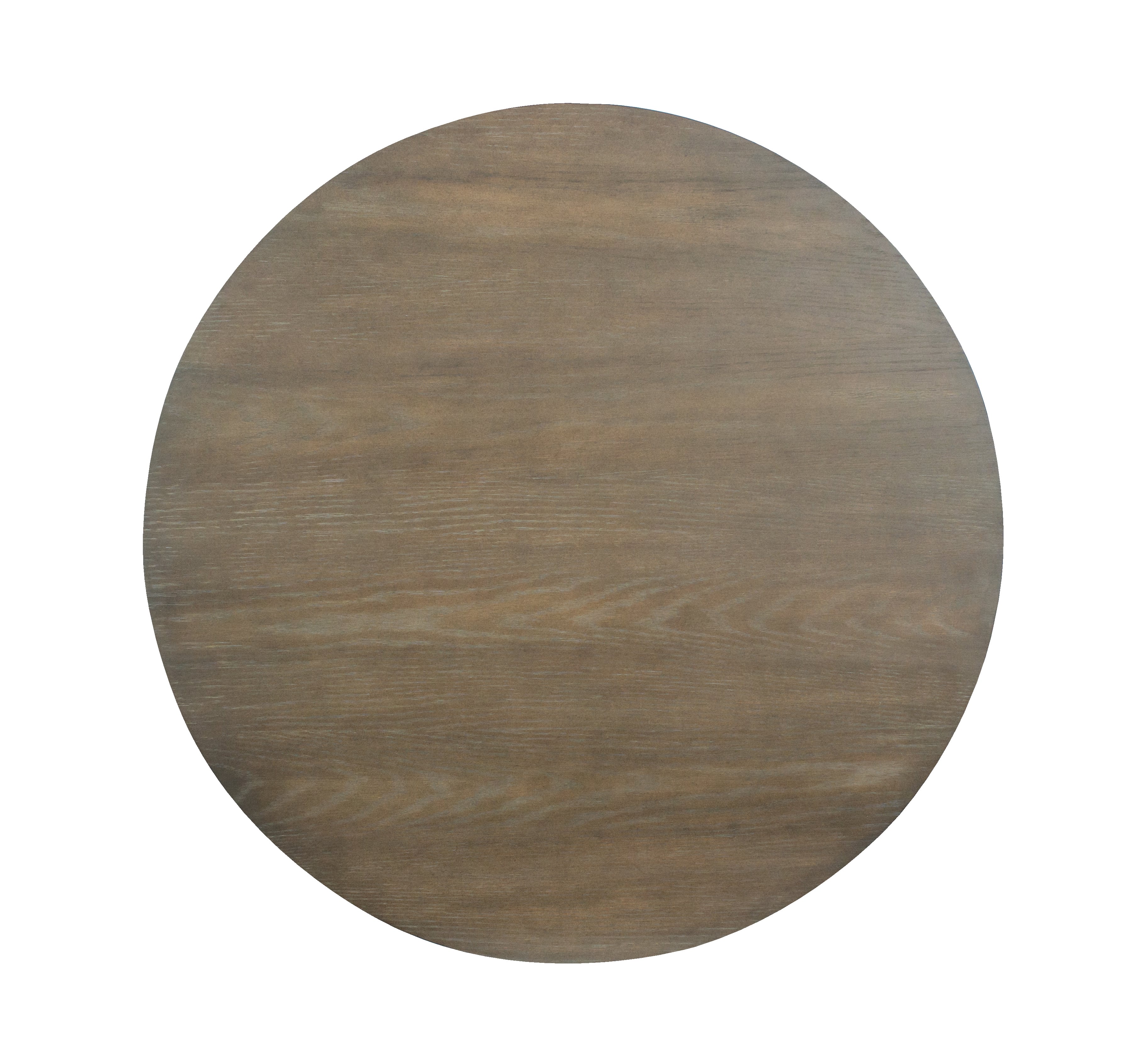 Magnussen Home Bosley Wood Round Cocktail Table Base SU