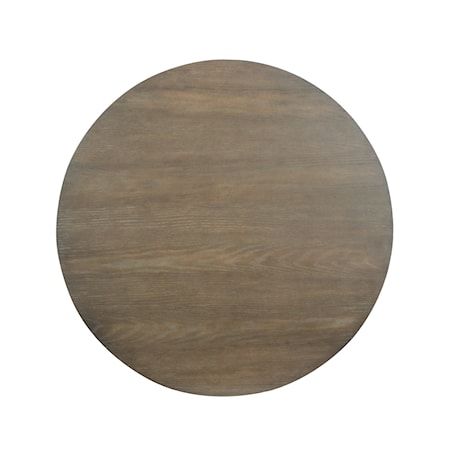 Wood Round Cocktail Table Base SU