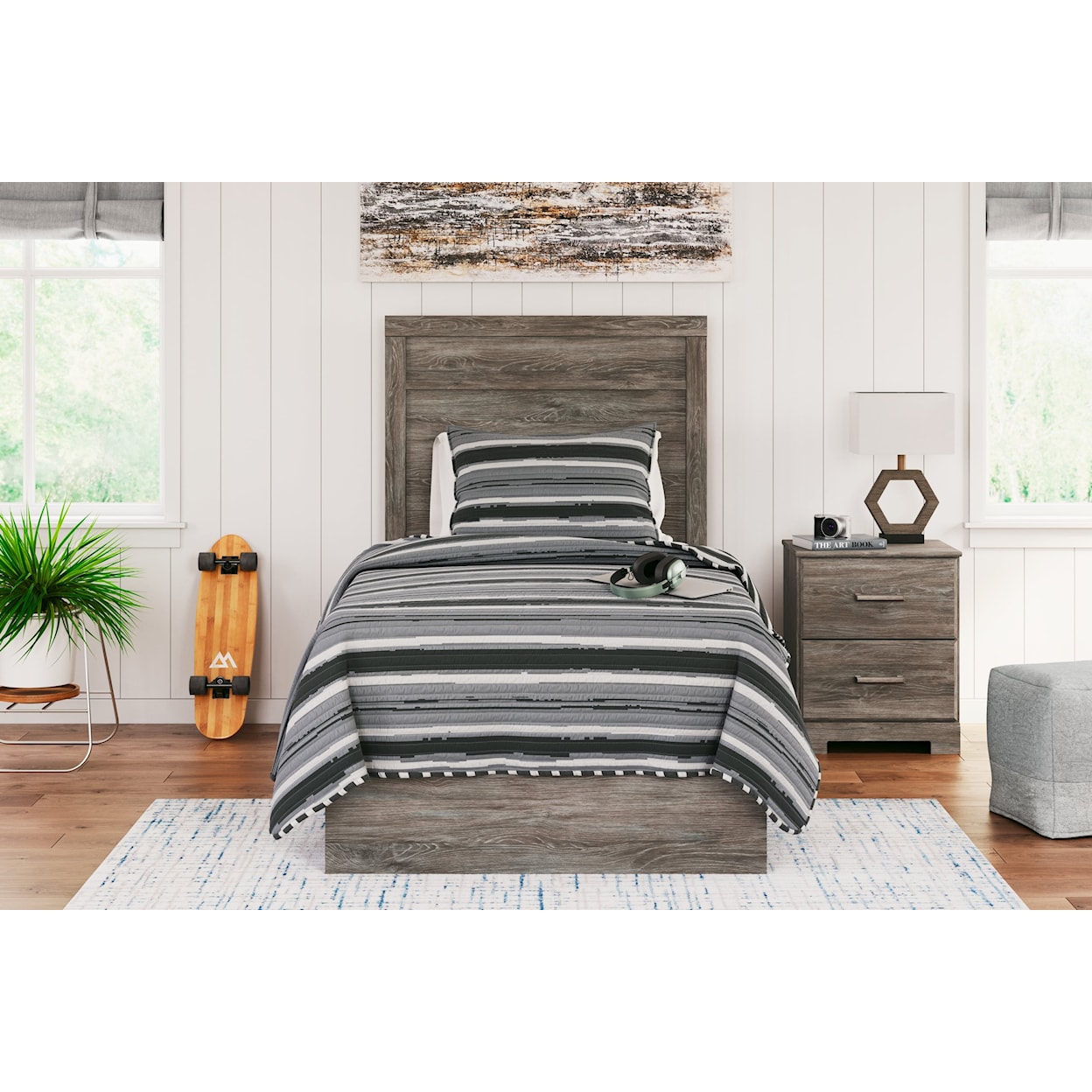 Signature Design by Ashley Ralinksi Twin Panel Bed
