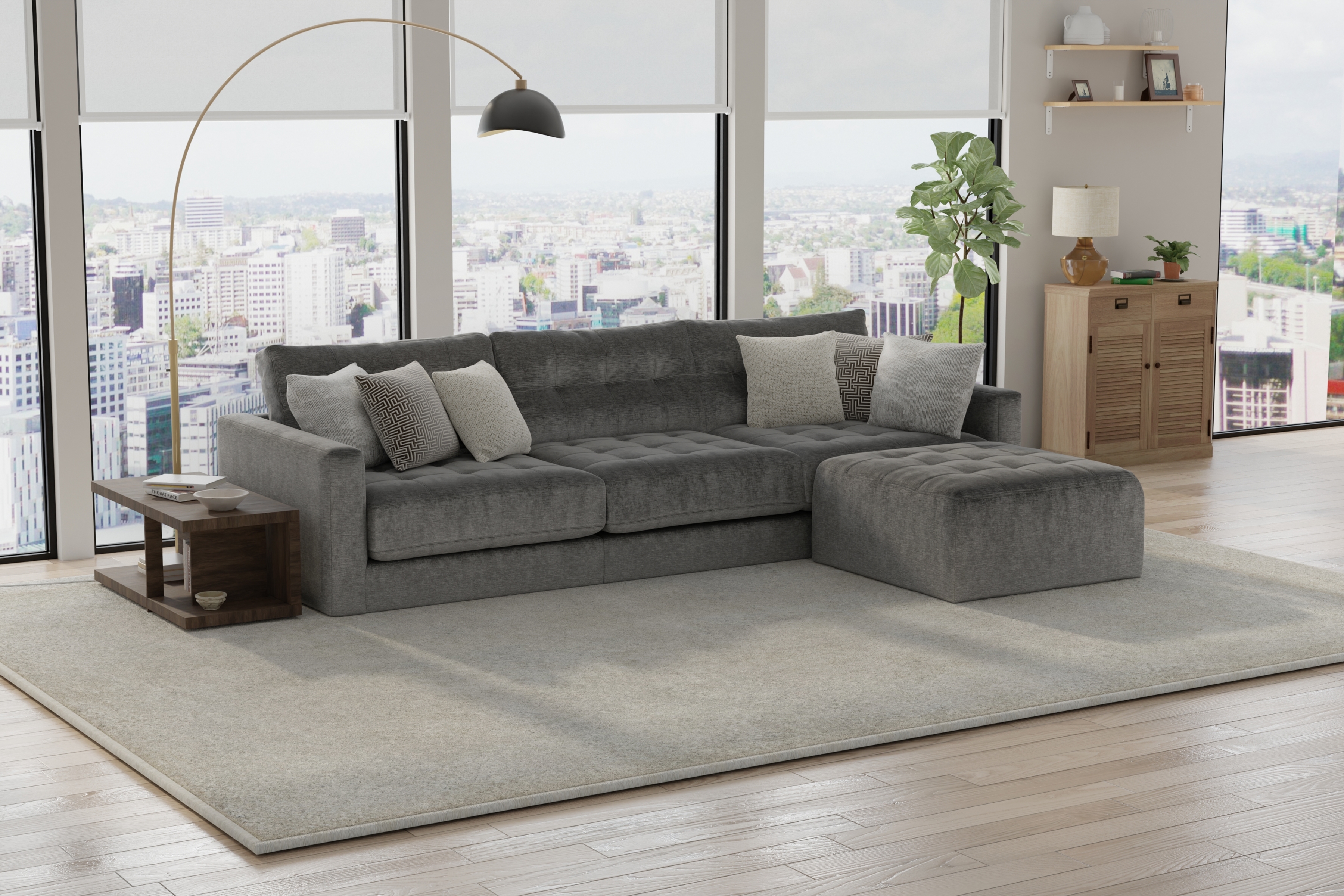 Jackson Furniture Kimpton Modular 4-Piece Sectional