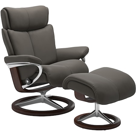 Large Reclining Chair and Ottoman