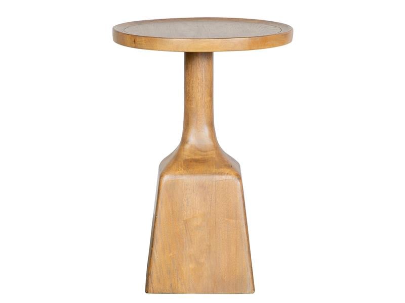 Round Pedestal Accent Table