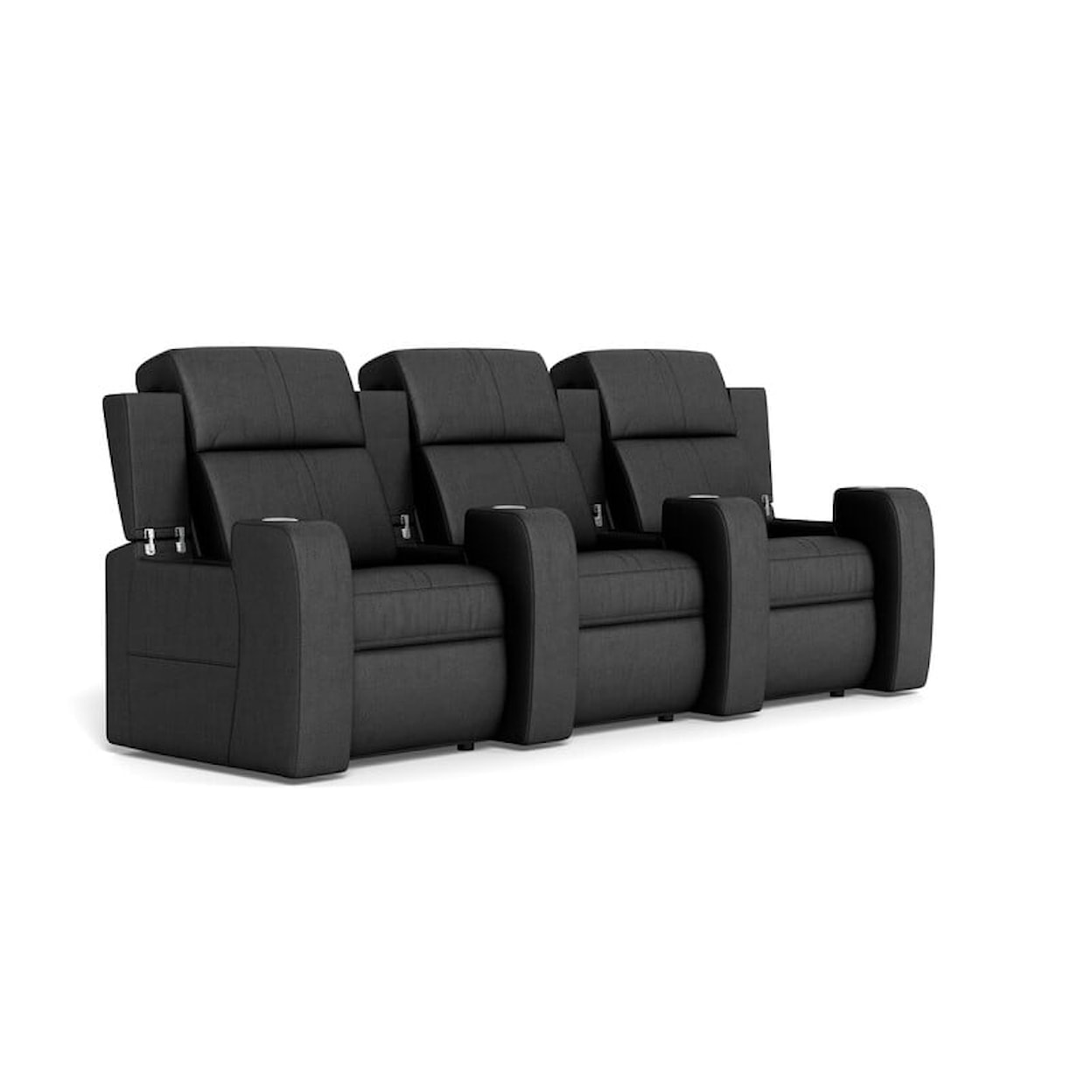 Palliser Flicks Flicks 3-Seat Straight Theater Seating