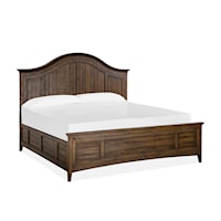 California King Arched Bed