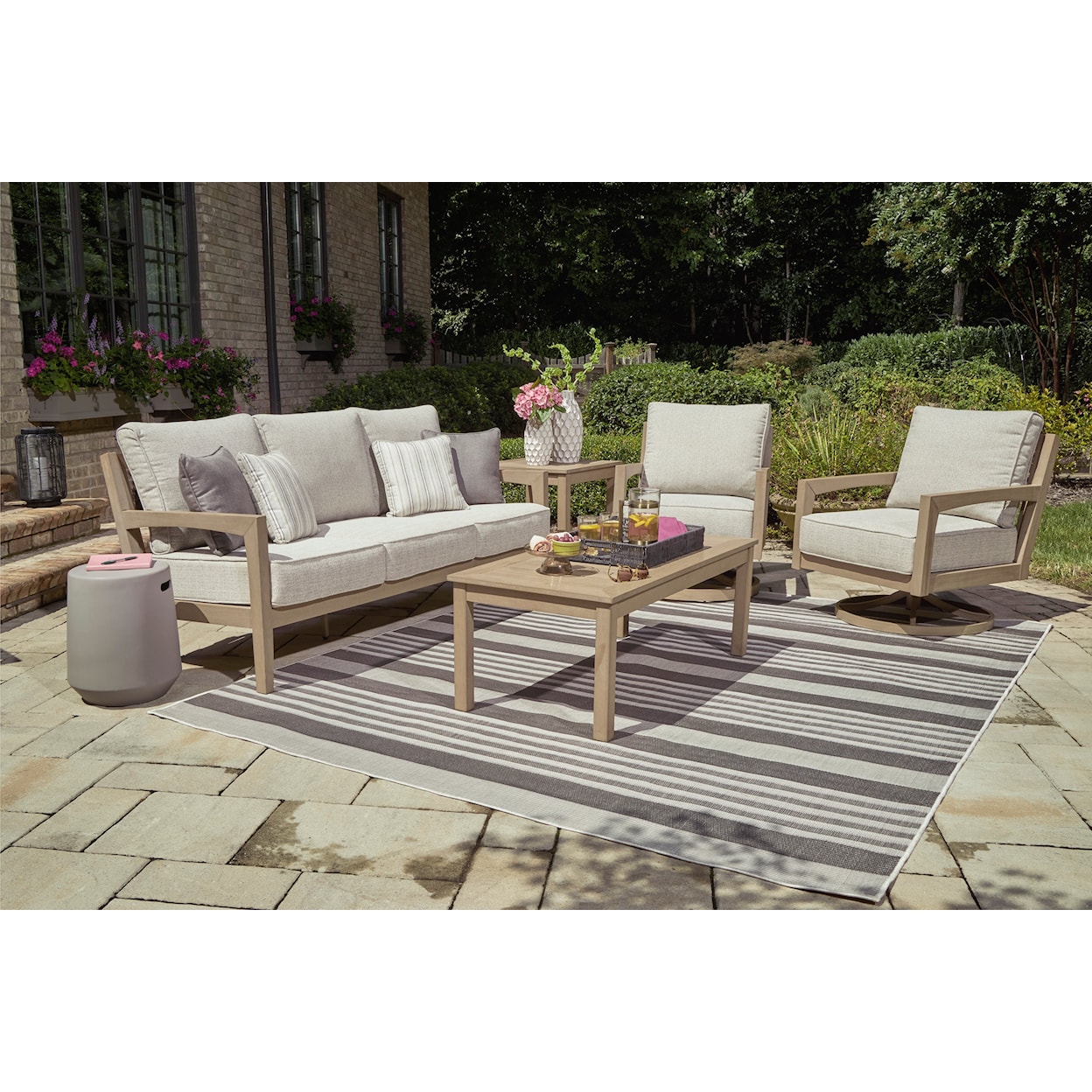 Ashley Furniture Signature Design Hallow Creek Outdoor Group