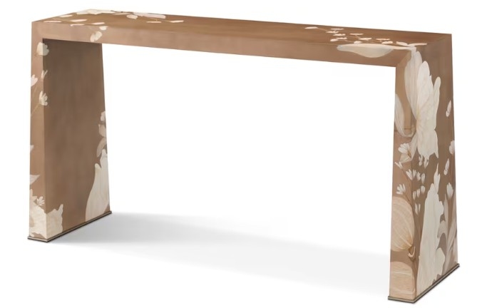 Bouquet Console Table