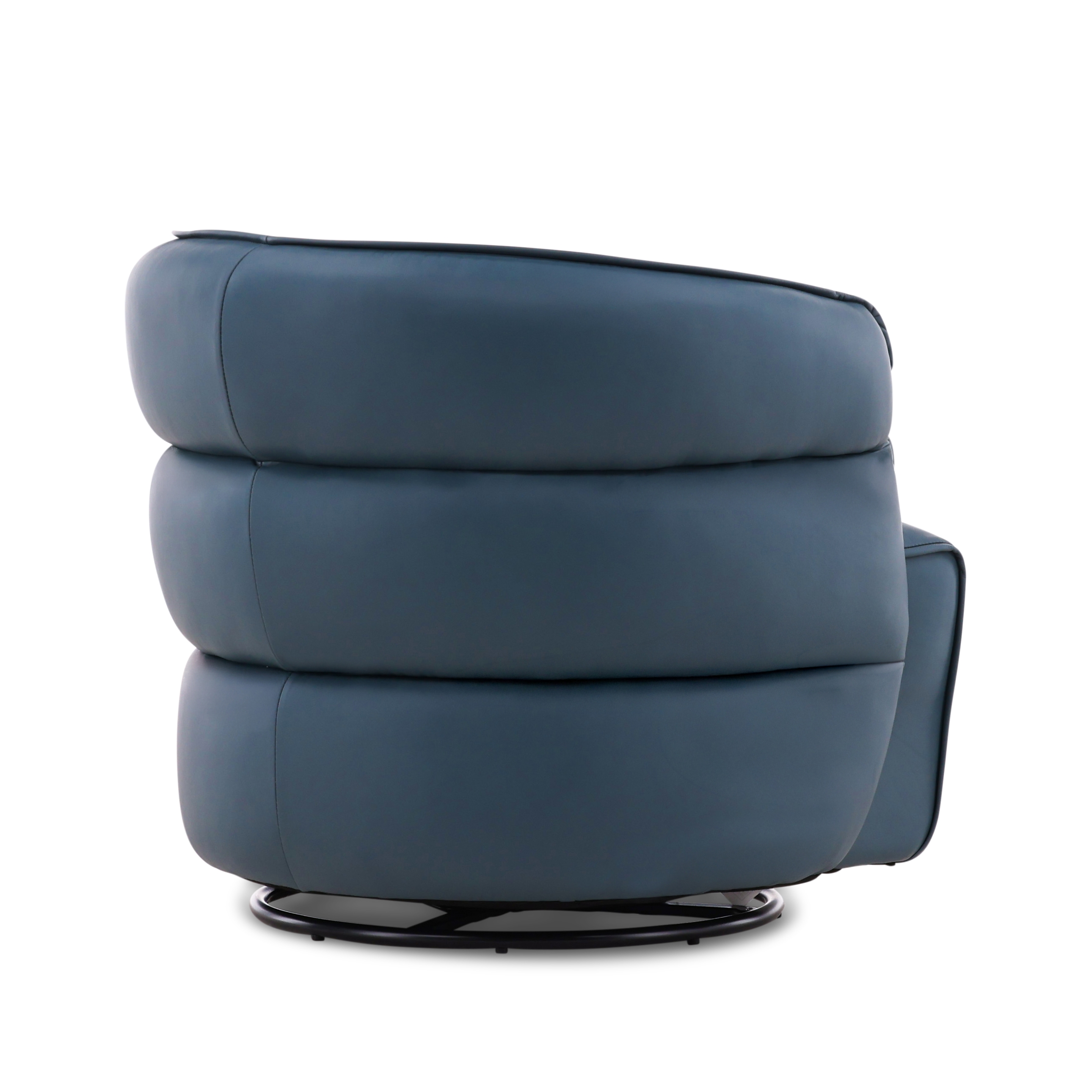 100 % Genuine Leather Swivel Chair