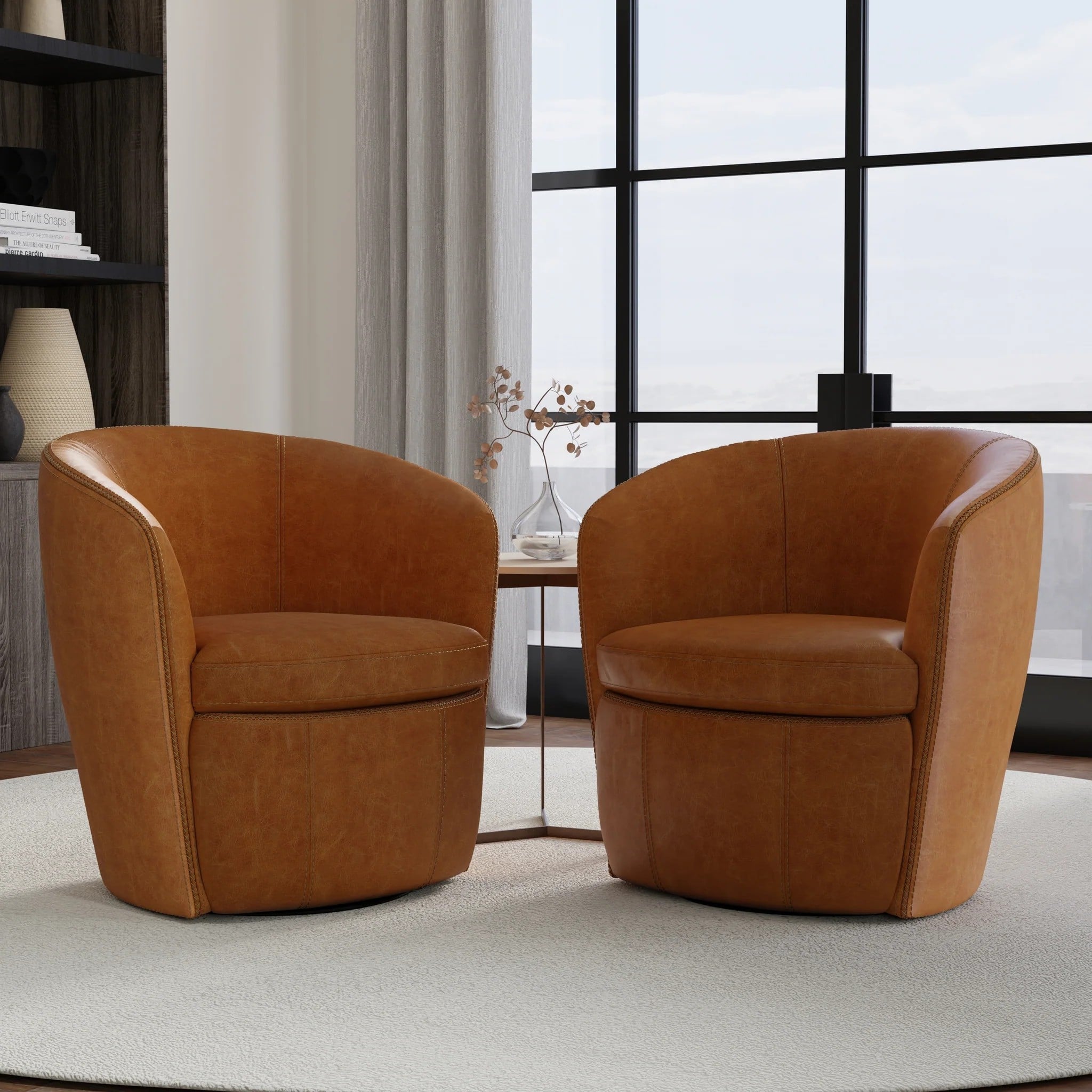 Parker Living Barolo Swivel Barrel Chair