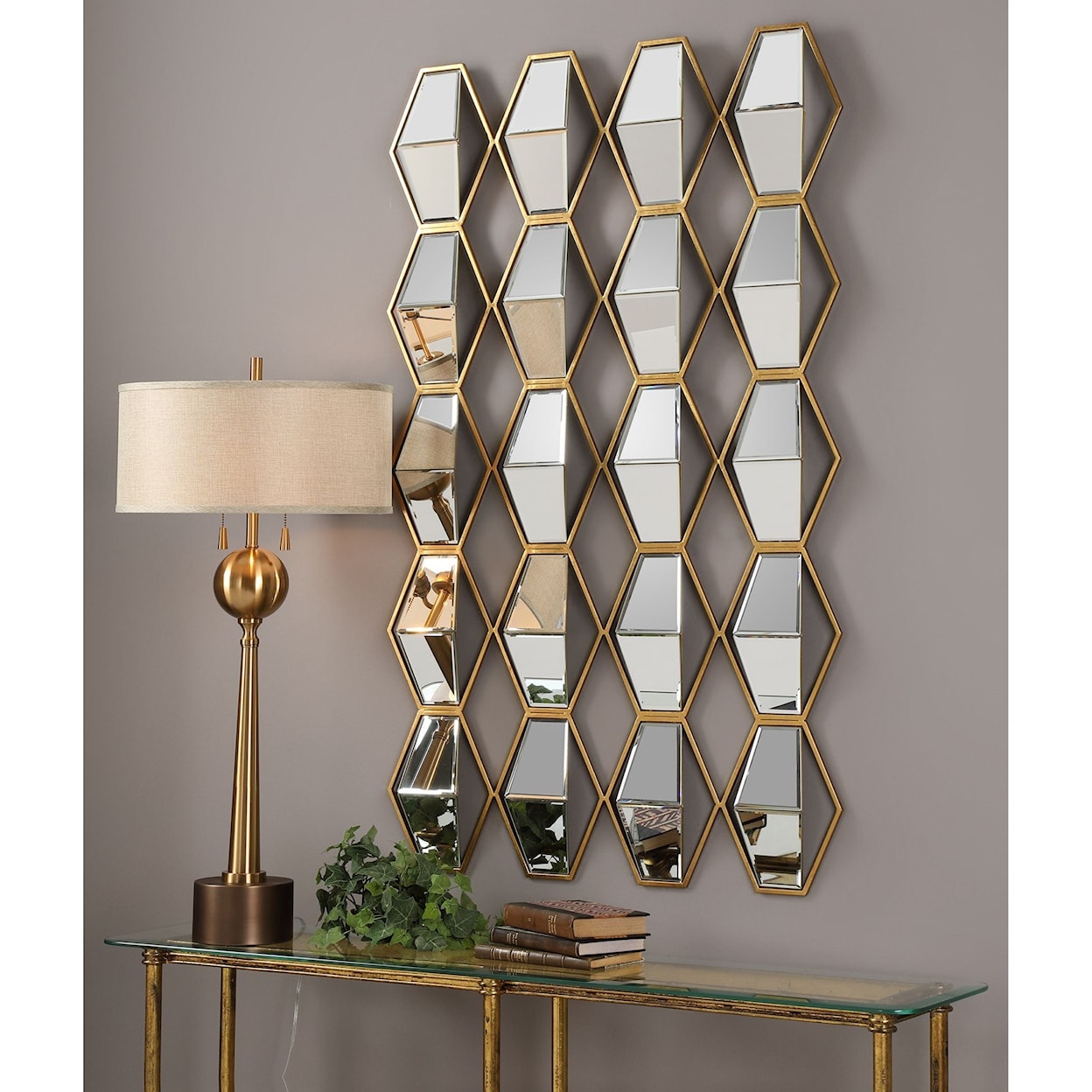 Uttermost Alternative Wall Decor Jillian Mirrored Wall Art