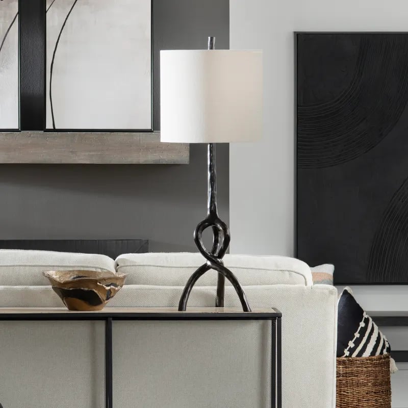 Twisted Root Table Lamp