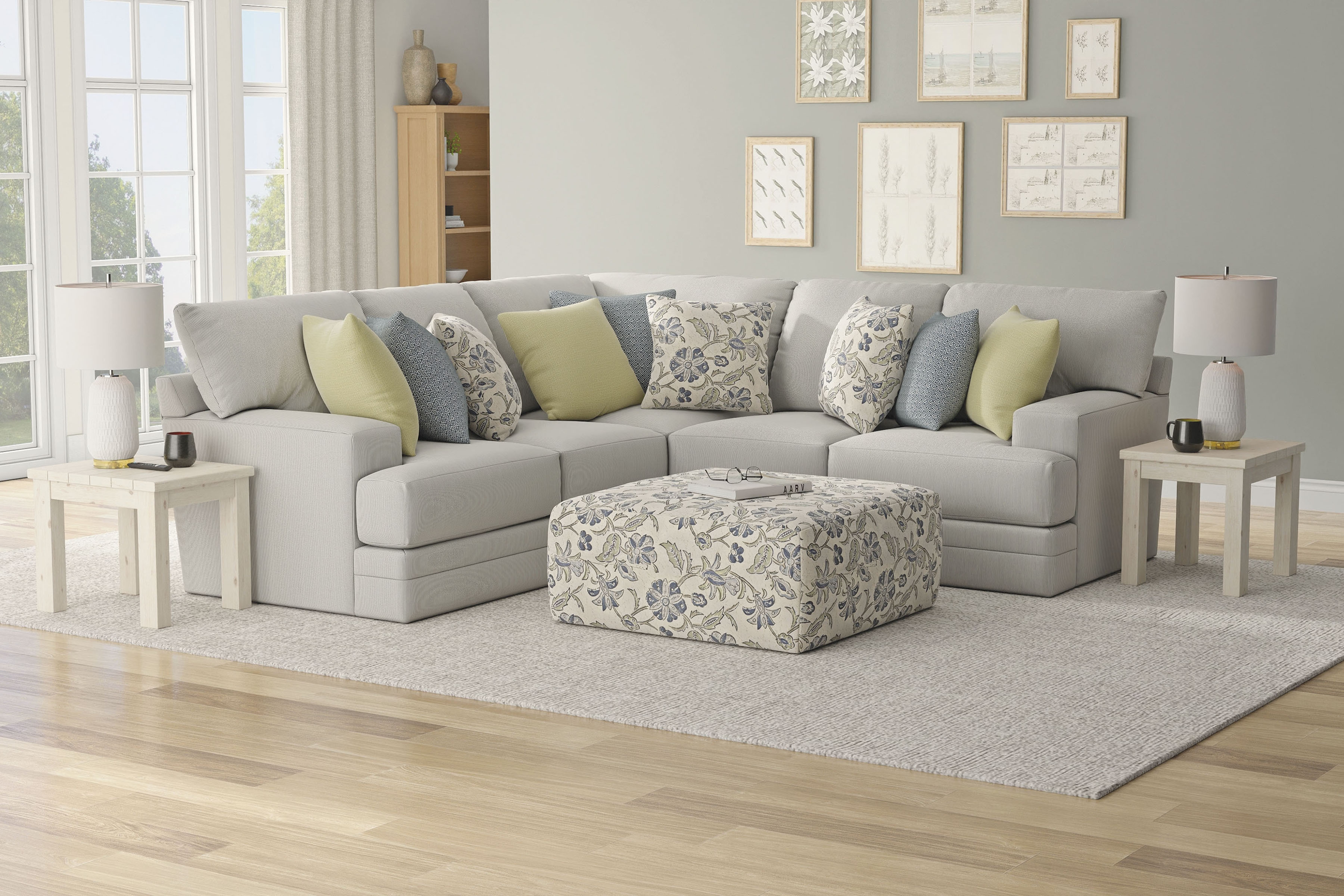 Jackson Furniture Stockbridge 3-Piece Sectional Sofa