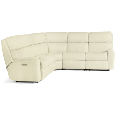 6 Piece Power Reclining Sectional
