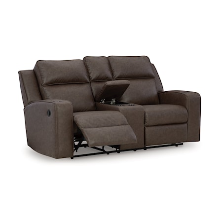 DBL Rec Loveseat w/Console