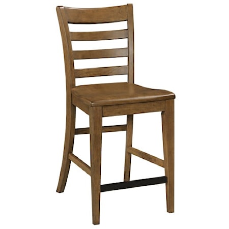 Tall Ladderback Chair, Latte