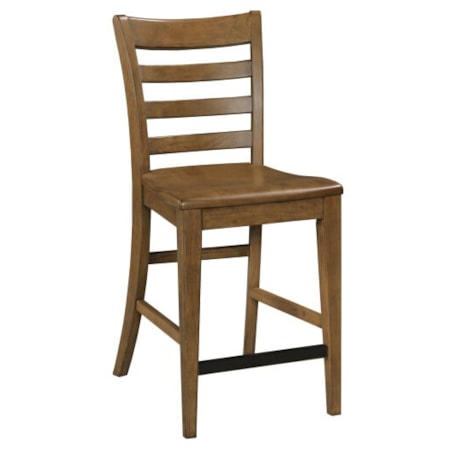 Tall Ladderback Chair, Latte