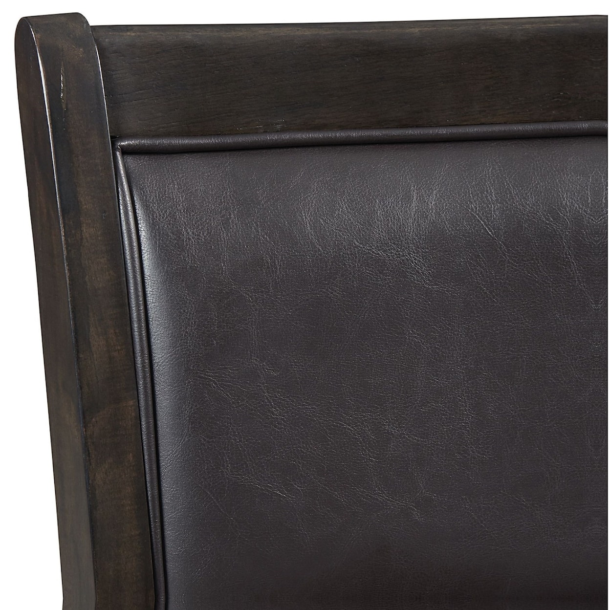 Elements Amherst Standard Height Faux Leather Side Chair