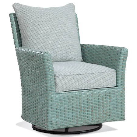 Coastal Swivel Chair
