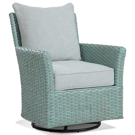 Lanai Breeze Rattan Swivel Chair