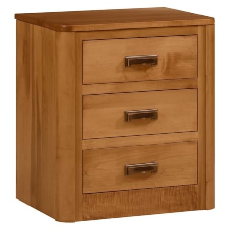 3-Drawer Nightstand