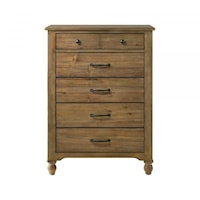 Transitional 5-Drawer Chest