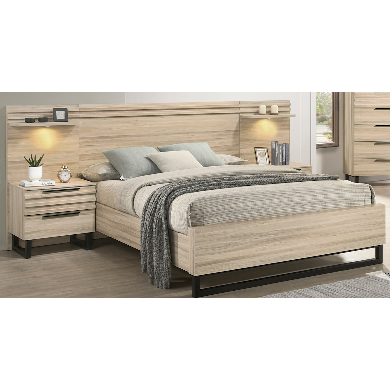 New Classic Novak 6-Piece King Bedroom Set